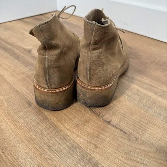 Vintage Roots Chukka Boots Suede Cabincore Utilitarian Chunky 7.5 - Picture 6 of 8